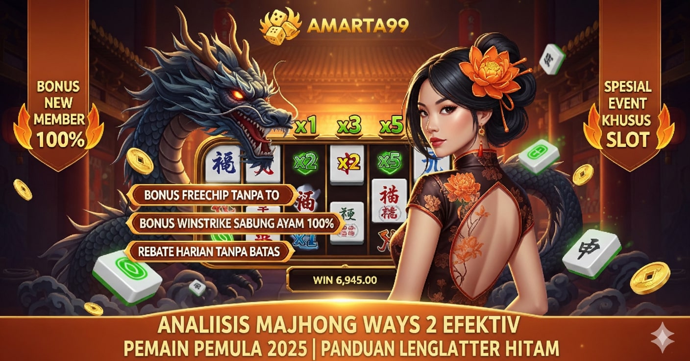 Analisis Mahjong Ways 2 Efektif untuk Pemain Pemula 2025 | Panduan Lengkap Scatter Hitam